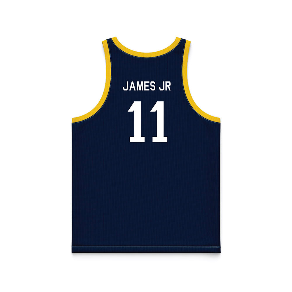 Toledo - NCAA Men's Basketball : Will James Jr - Hardwood Reissue Basketball Jersey-1