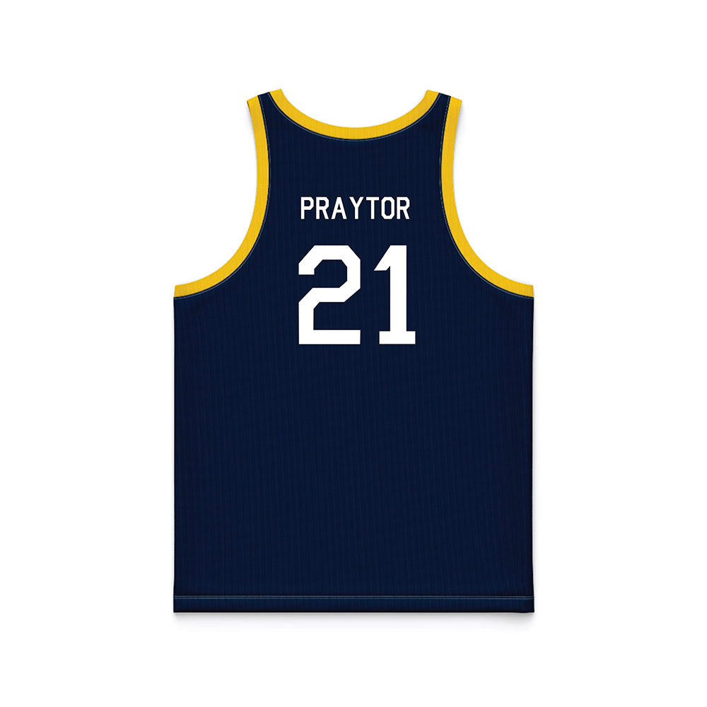 Toledo - NCAA Men's Basketball : London Praytor - Hardwood Reissue Basketball Jersey-1