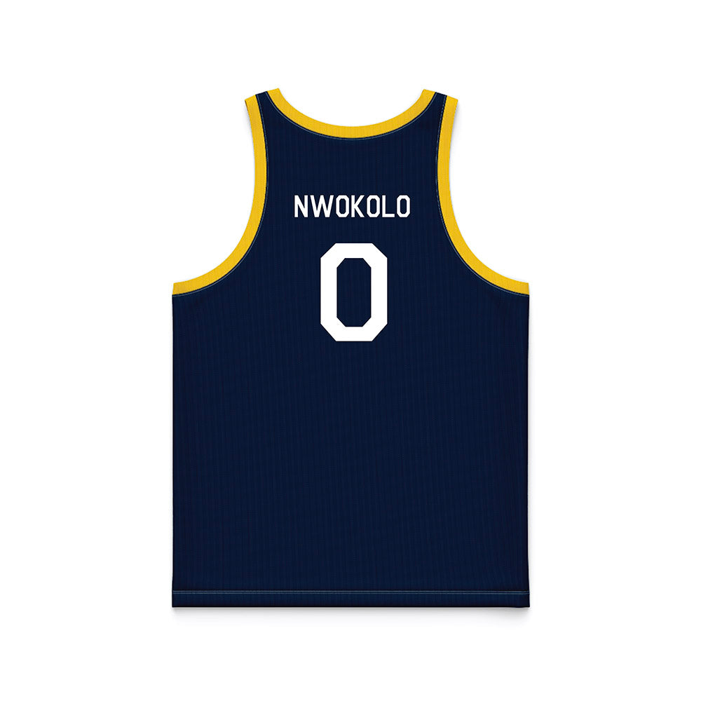 Toledo - NCAA Men's Basketball : Toby Nwokolo - Hardwood Reissue Basketball Jersey-1