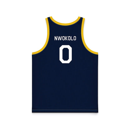 Toledo - NCAA Men's Basketball : Toby Nwokolo - Hardwood Reissue Basketball Jersey-1