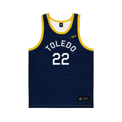 Toledo - NCAA Men's Basketball : Tyler Ode - Hardwood Reissue Basketball Jersey-0