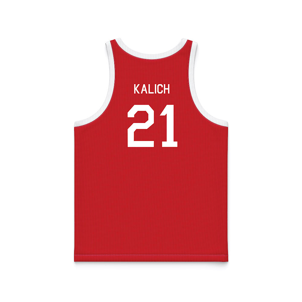 Youngstown State - NCAA Women's Basketball : Mia Kalich - Hardwood Reissue Basketball Jersey-1