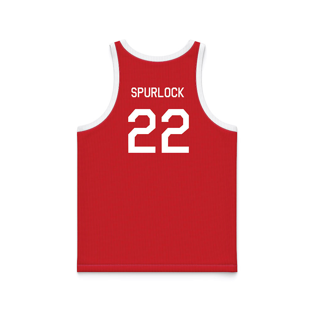 Youngstown State - NCAA Men's Basketball : Jacob Spurlock - Hardwood Reissue Basketball Jersey-1