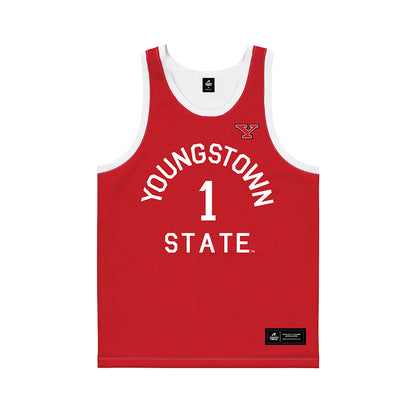 Youngstown State - NCAA Men's Basketball : Cam Polak - Hardwood Reissue Basketball Jersey-0