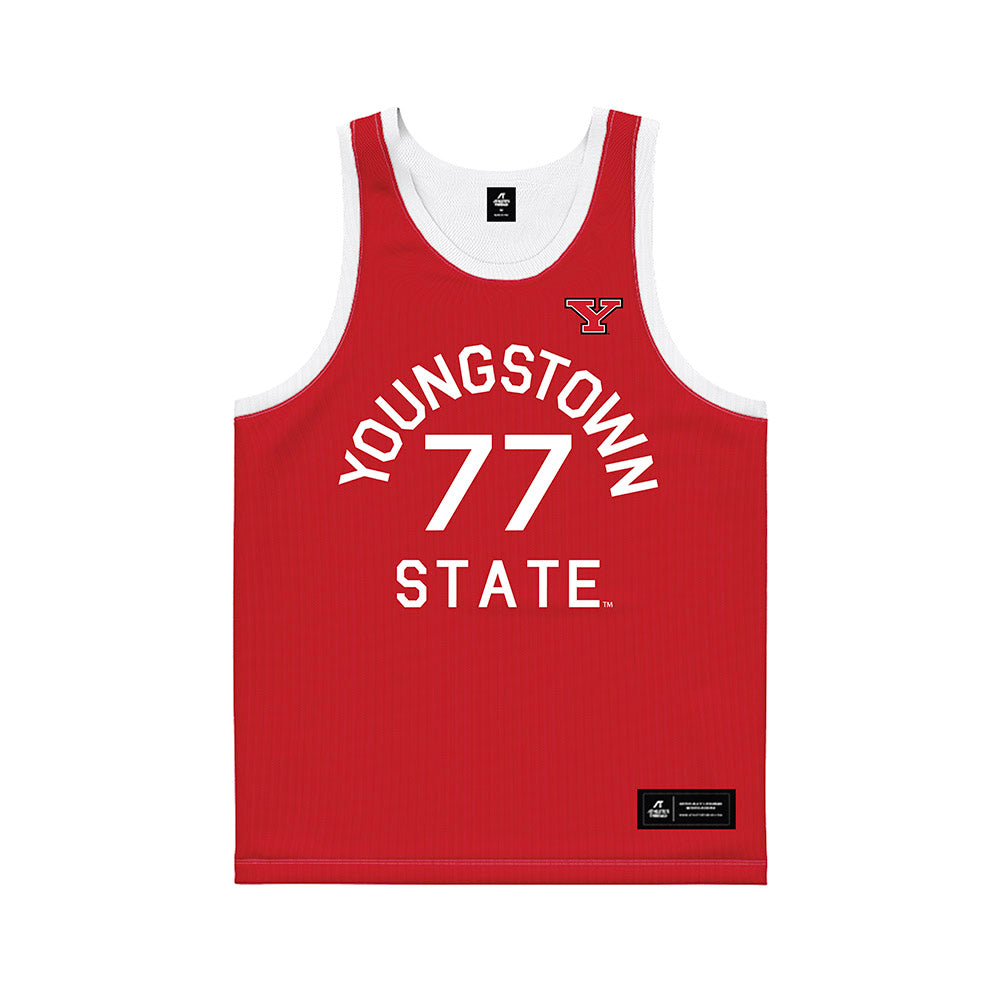 Youngstown State - NCAA Men's Basketball : Tae Blackshear - Hardwood Reissue Basketball Jersey-0