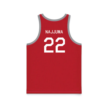 New Mexico - NCAA Women's Basketball : Maria Najjuma - Hardwood Reissue Basketball Jersey-1