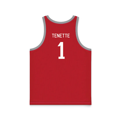 New Mexico - NCAA Men's Basketball : Uriah Tenette - Hardwood Reissue Basketball Jersey-1