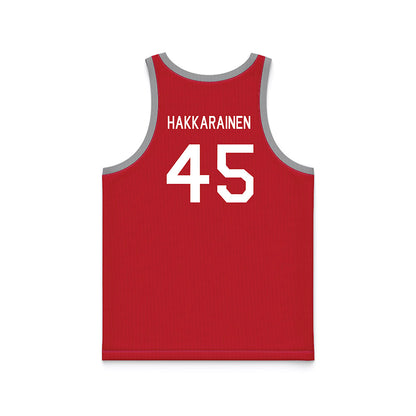 New Mexico - NCAA Women's Basketball : Lilli Hakkarainen - Hardwood Reissue Basketball Jersey-1