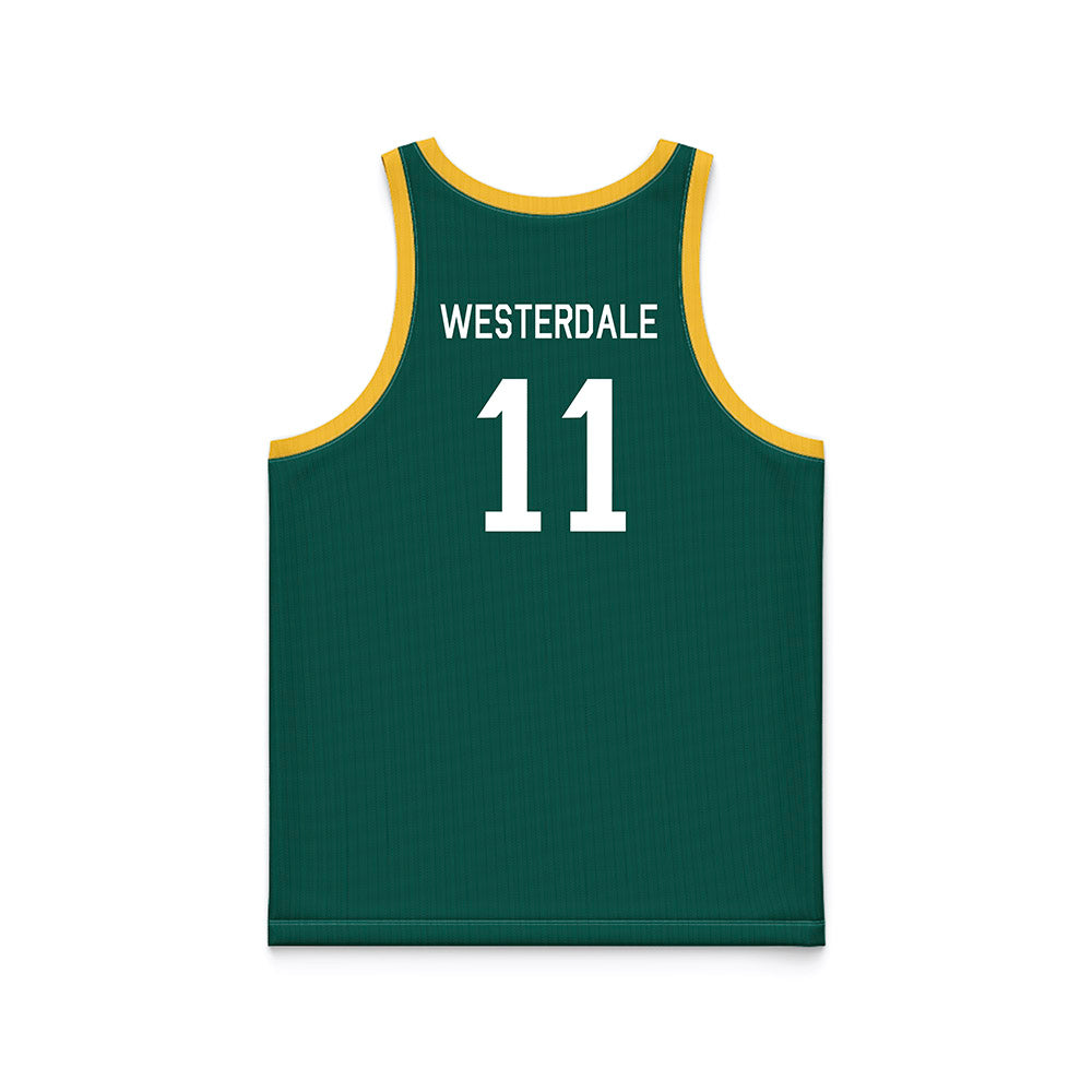 Wayne State - NCAA Men's Basketball : Luke Westerdale - Hardwood Reissue Basketball Jersey-1