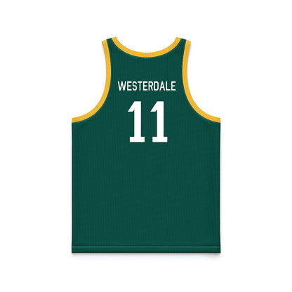 Wayne State - NCAA Men's Basketball : Luke Westerdale - Hardwood Reissue Basketball Jersey-1