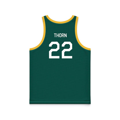 Wayne State - NCAA Men's Basketball : Marshall Thorn - Hardwood Reissue Basketball Jersey-1