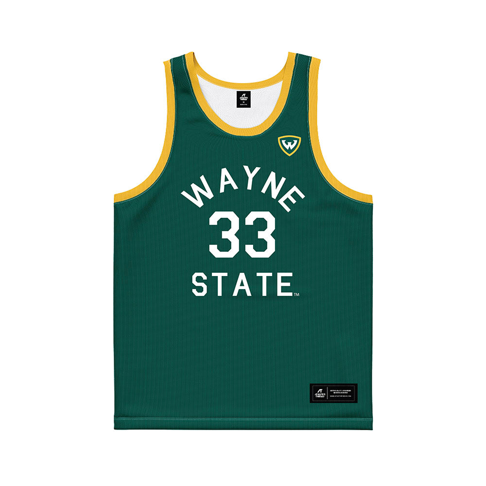 Wayne State - NCAA Women's Basketball : Alexis Boyke - Hardwood Reissue Basketball Jersey-0