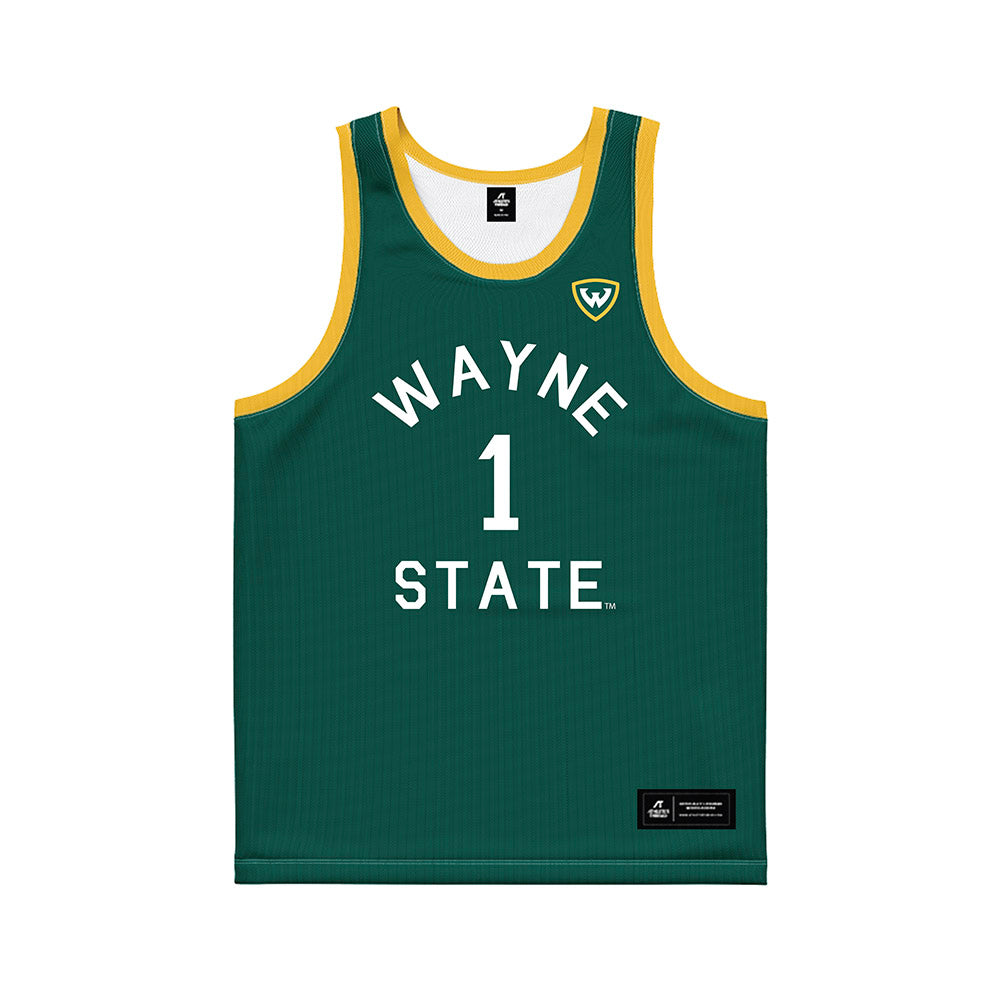 Wayne State - NCAA Men's Basketball : Carlos Paul - Hardwood Reissue Basketball Jersey-0