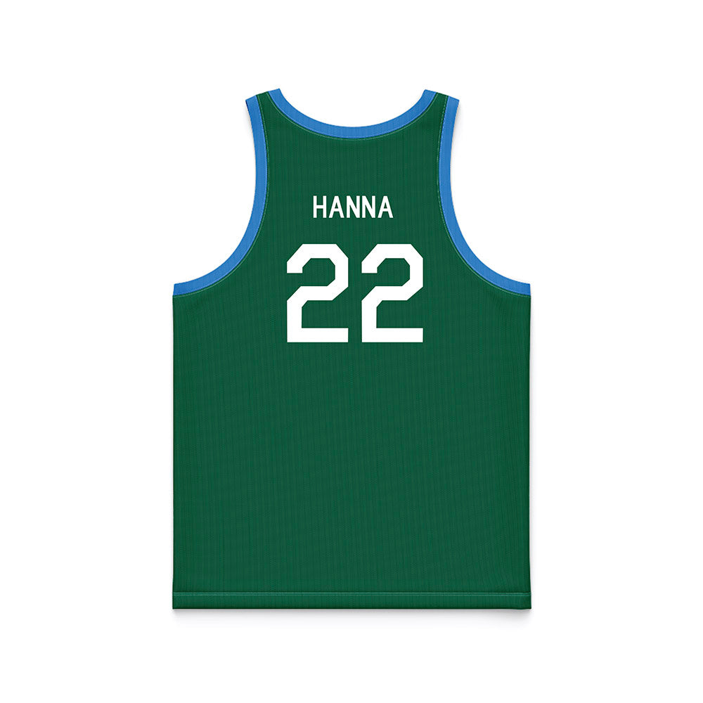 Tulane - NCAA Women's Basketball : Dyllan Hanna - Hardwood Reissue Basketball Jersey-1