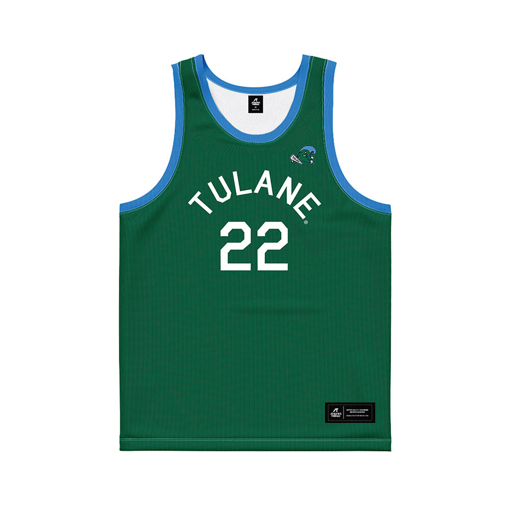 Tulane - NCAA Women's Basketball : Dyllan Hanna - Hardwood Reissue Basketball Jersey-0