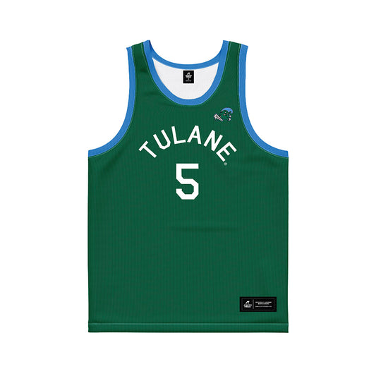 Tulane - NCAA Men's Basketball : Scotty Middleton - Hardwood Reissue Basketball Jersey-0