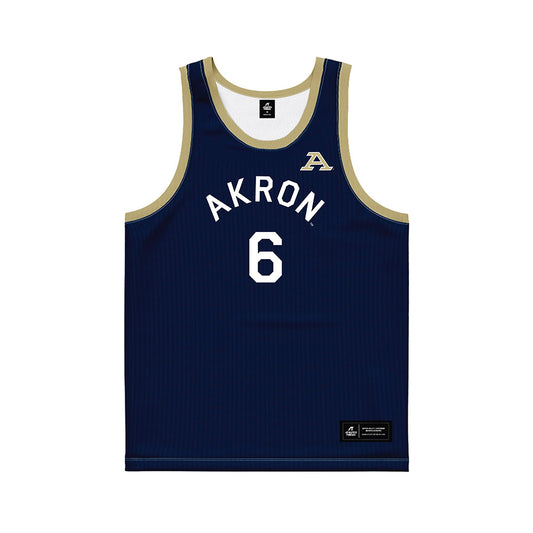 Akron - NCAA Women's Basketball : Izzy Callaway - Hardwood Reissue Basketball Jersey-0