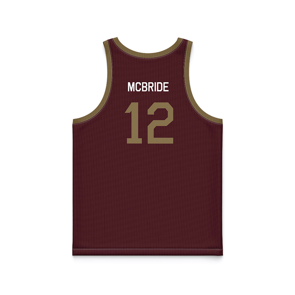 Texas State - NCAA Women's Basketball : Kyla McBride - Hardwood Reissue Basketball Jersey-1