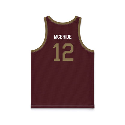 Texas State - NCAA Women's Basketball : Kyla McBride - Hardwood Reissue Basketball Jersey-1