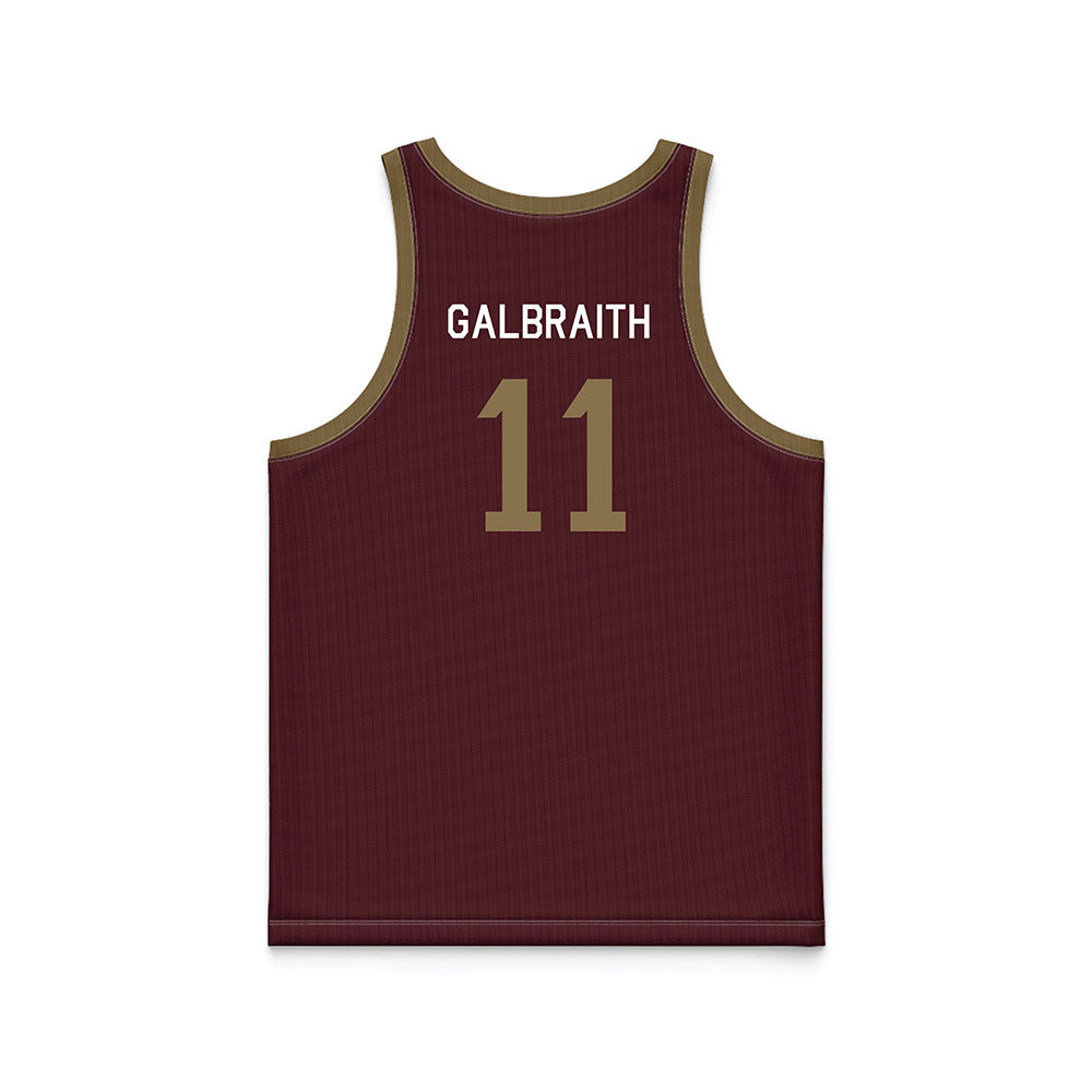 Texas State - NCAA Women's Basketball : Mia Galbraith - Hardwood Reissue Basketball Jersey-1
