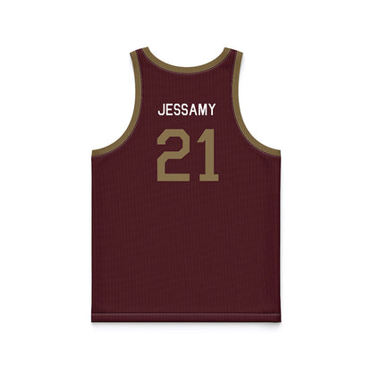 Texas State - NCAA Men's Basketball : Ronald Jessamy - Hardwood Reissue Basketball Jersey-1