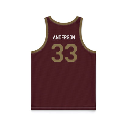 Texas State - NCAA Women's Basketball : Kyra Anderson - Hardwood Reissue Basketball Jersey-1