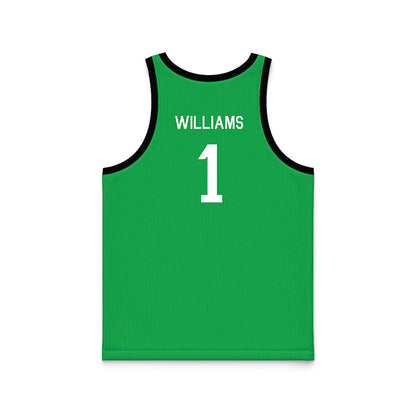 Marshall - NCAA Women's Basketball : TreShondra Williams - Hardwood Reissue Basketball Jersey-1