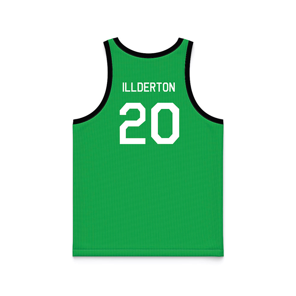 Marshall - NCAA Women's Basketball : Peyton Illderton - Hardwood Reissue Basketball Jersey-1