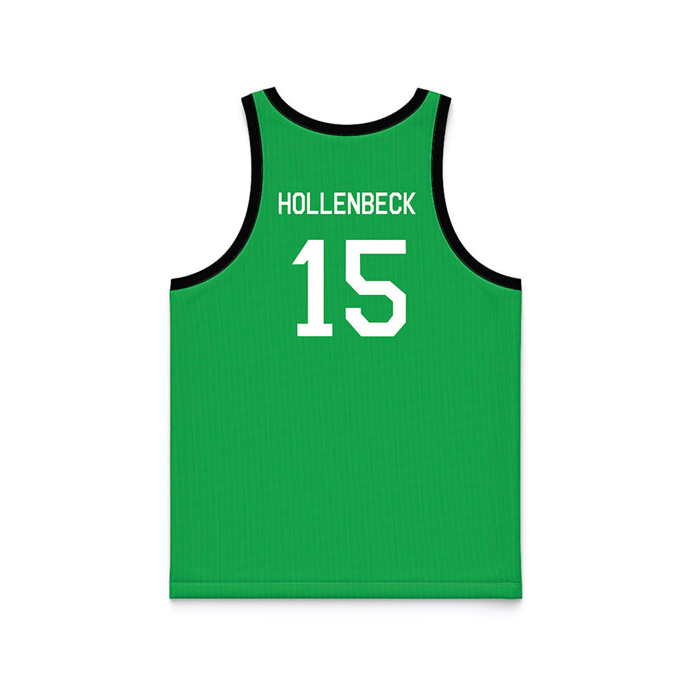 Marshall - NCAA Men's Basketball : Caleb Hollenbeck - Hardwood Reissue Basketball Jersey-1