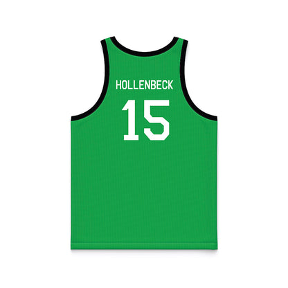 Marshall - NCAA Men's Basketball : Caleb Hollenbeck - Hardwood Reissue Basketball Jersey-1