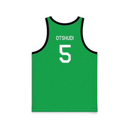 Marshall - NCAA Men's Basketball : Noah Otshudi - Hardwood Reissue Basketball Jersey-1