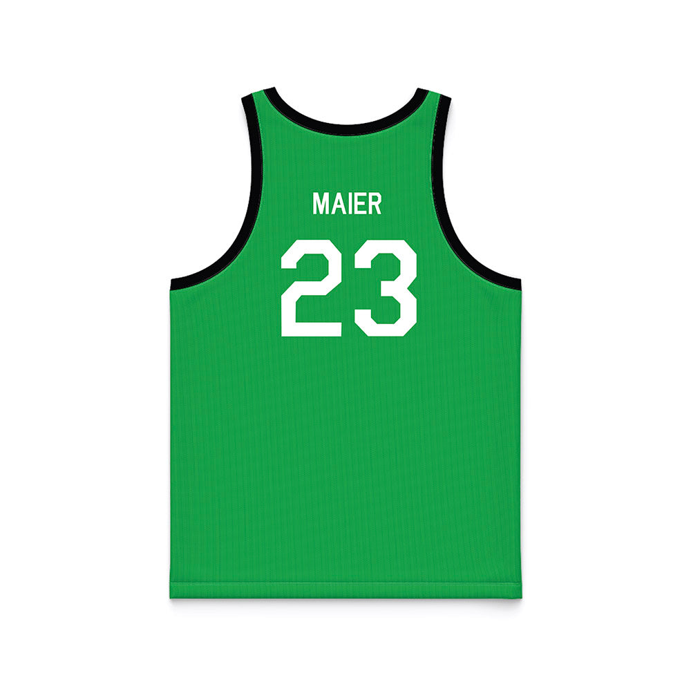 Marshall - NCAA Women's Basketball : Meredith Maier - Hardwood Reissue Basketball Jersey-1
