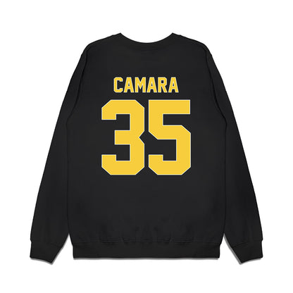 Norfolk State - NCAA Men's Basketball : Dramane Camara - Vintage Shersey Premium Crewneck Sweatshirt-1