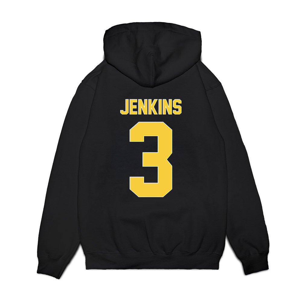 Norfolk State - NCAA Men's Basketball : Mykel Jenkins - Vintage Shersey Premium Hooded Sweatshirt-1