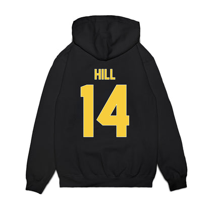 Norfolk State - NCAA Women's Basketball : Jenesis Hill - Vintage Shersey Premium Hooded Sweatshirt-1