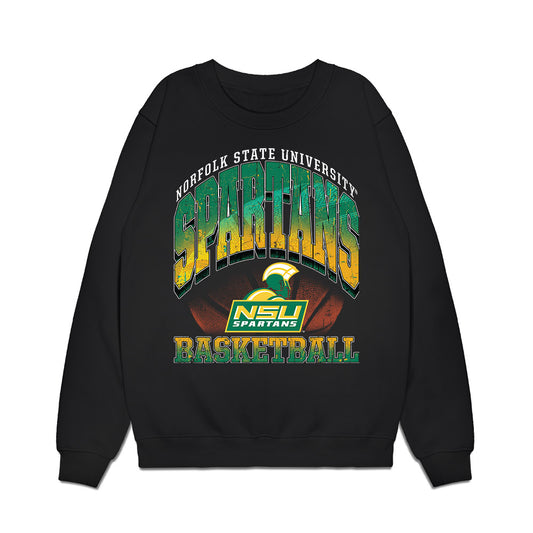 Norfolk State - NCAA Men's Basketball : Dramane Camara - Vintage Shersey Premium Crewneck Sweatshirt-0