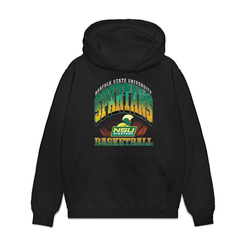 Norfolk State - NCAA Women's Basketball : Iyanna Rogers - Vintage Shersey Premium Hooded Sweatshirt-0