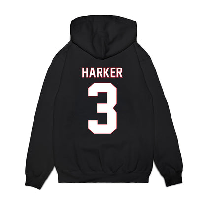 Utah Tech - NCAA Men's Basketball : Boston Harker - Vintage Basketball Premium Hooded Sweatshirt-1