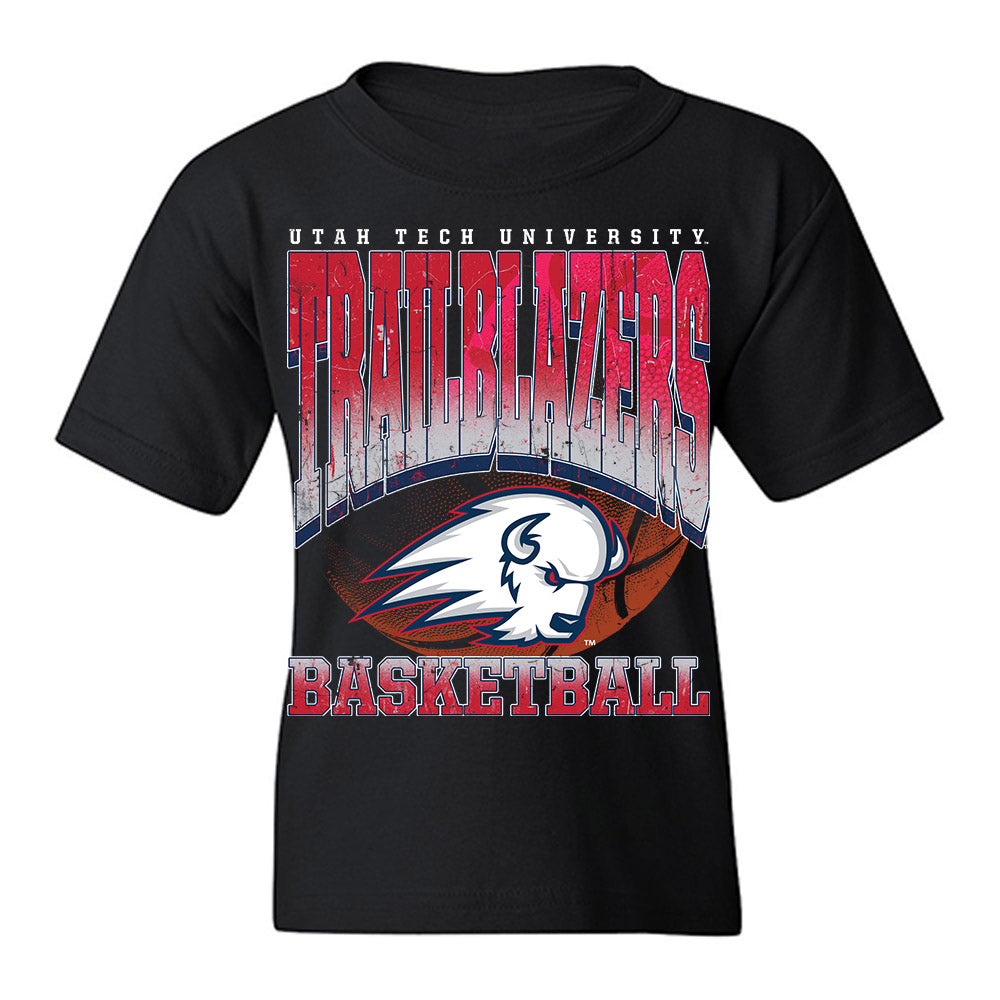 Utah Tech - NCAA Men's Basketball : Noah Bolanga - Vintage Basketball Youth T-Shirt-0