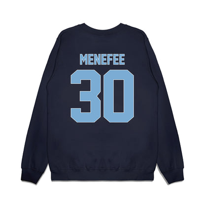 The Citadel - NCAA Men's Basketball : Logan Menefee - Vintage Shersey Premium Crewneck Sweatshirt-1