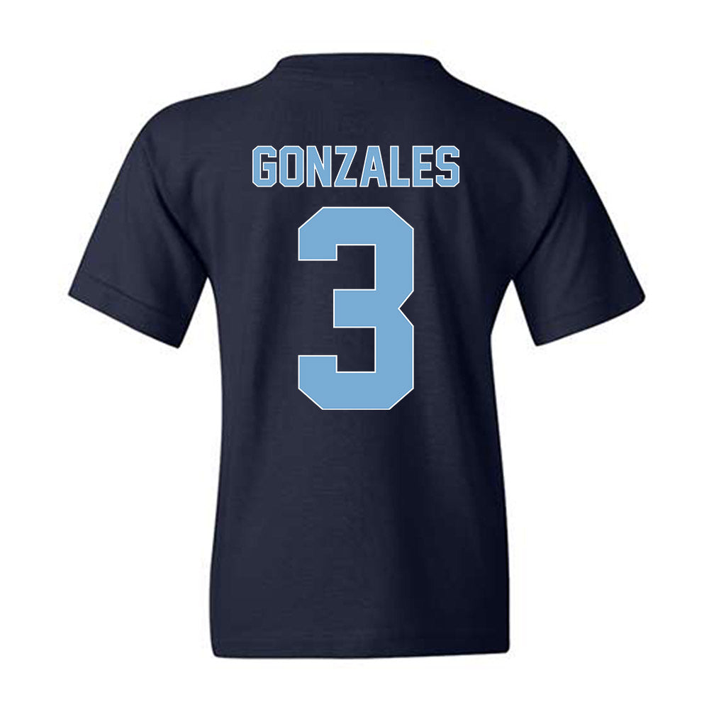 The Citadel - NCAA Men's Basketball : Marcos Gonzales - Vintage Shersey Youth T-Shirt-1