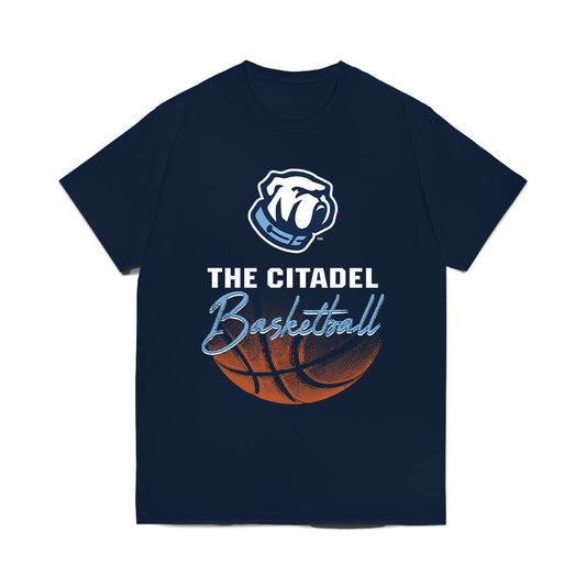 The Citadel - NCAA Men's Basketball : Gabriel Hernandez - Vintage Shersey Comfort Colors T-Shirt-0