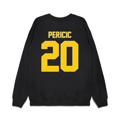 App State - NCAA Women's Basketball : Elena Pericic - Vintage Basketball Premium Crewneck Sweatshirt-1
