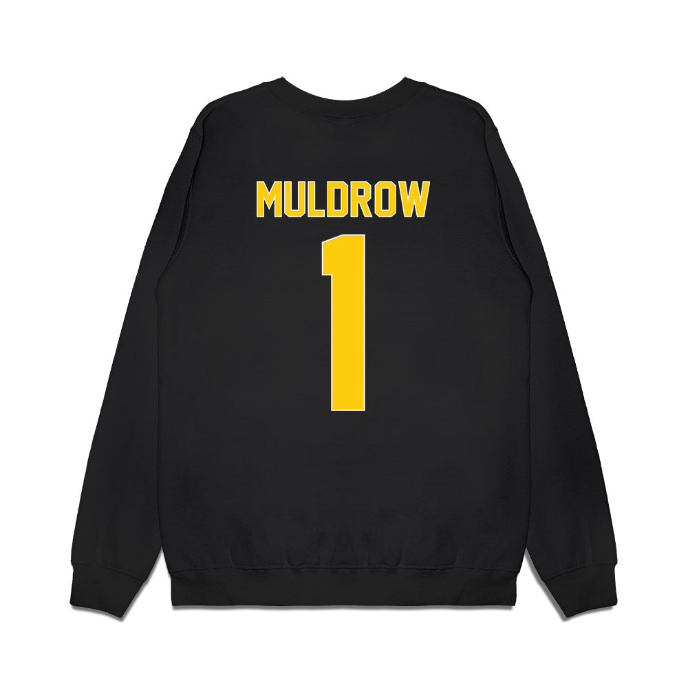 App State - NCAA Women's Basketball : Camiah Muldrow - Vintage Basketball Premium Crewneck Sweatshirt-1