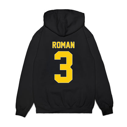 App State - NCAA Women's Basketball : Isa Roman - Vintage Basketball Premium Hooded Sweatshirt-1