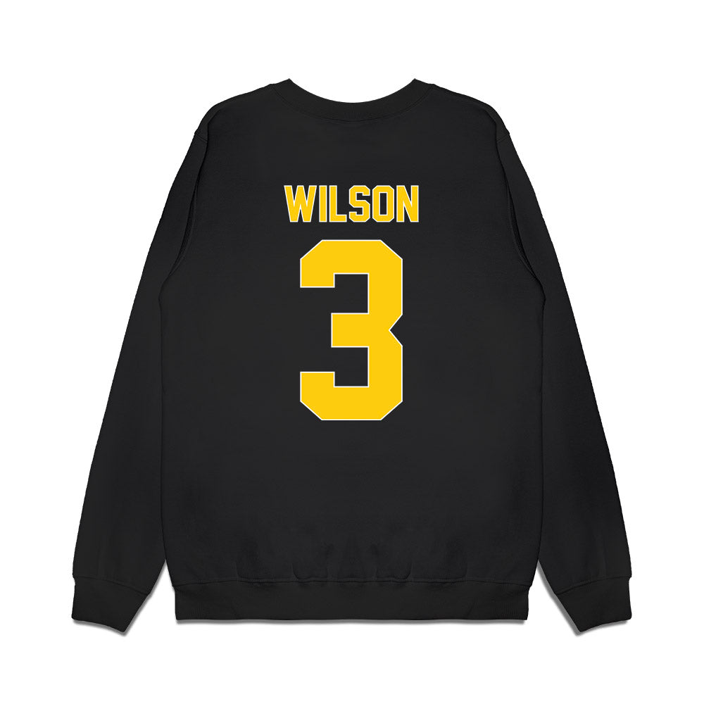 App State - NCAA Men's Basketball : Luke Wilson - Vintage Basketball Premium Crewneck Sweatshirt-1