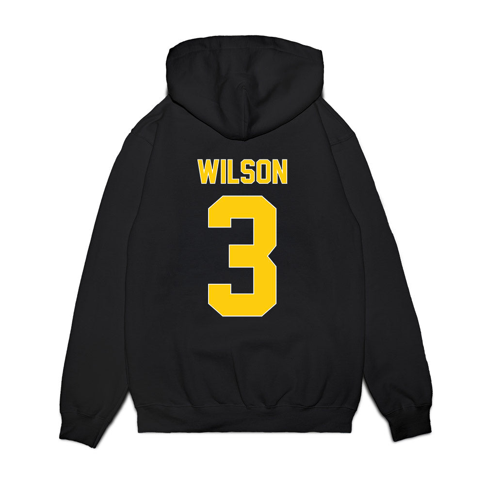 App State - NCAA Men's Basketball : Luke Wilson - Vintage Basketball Premium Hooded Sweatshirt-1