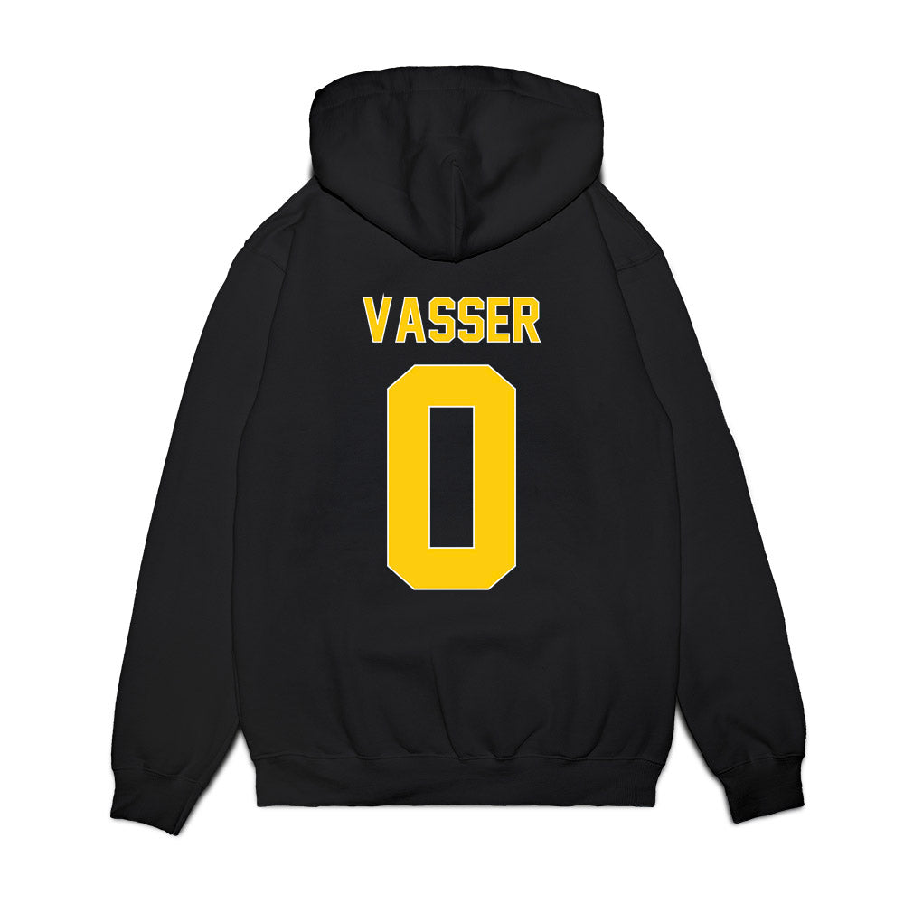 App State - NCAA Men's Basketball : KJ Vasser - Vintage Basketball Premium Hooded Sweatshirt-1