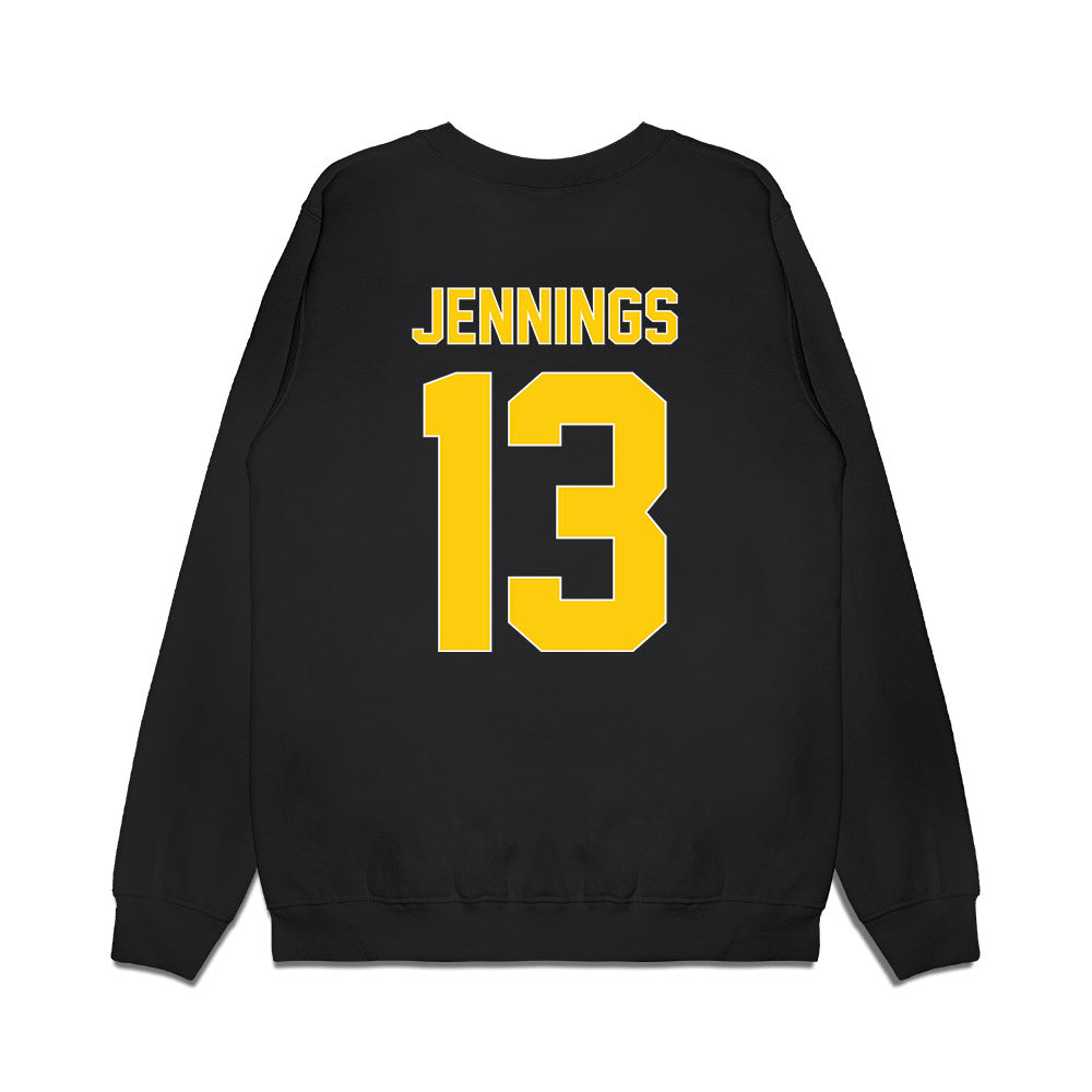 App State - NCAA Men's Basketball : Kasen Jennings - Vintage Basketball Premium Crewneck Sweatshirt-1