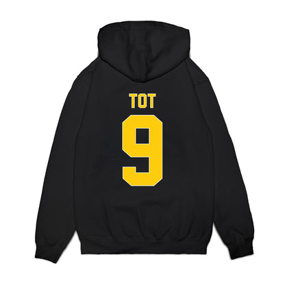 App State - NCAA Men's Basketball : Jalen Tot - Vintage Basketball Premium Hooded Sweatshirt-1